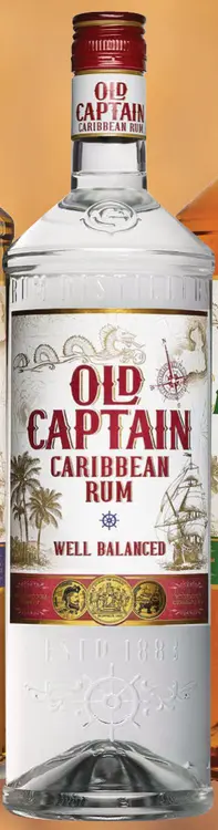 Aanbieding: Old Captain Caribbean Rum / Spiced