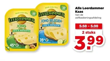 Aanbieding: Alle Leerdammer Kaas