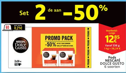 Aanbieding: Pods Nescafé