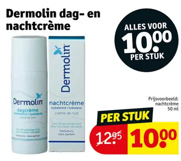 Aanbieding: Dermolin dag- en nachtcrème