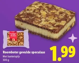 Aanbieding: Roomboter gevulde speculaas