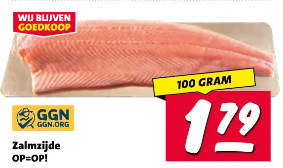 Aanbieding: Zalmzijde