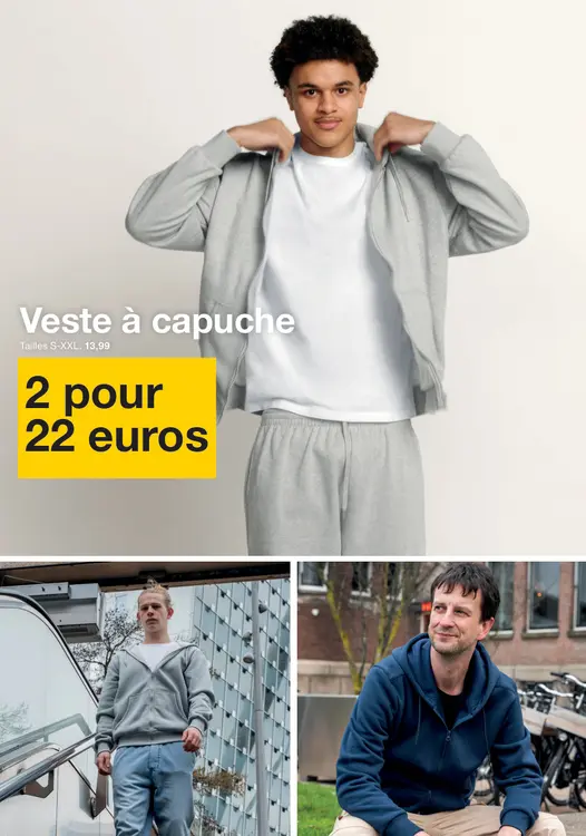 Offre: Veste à capuche