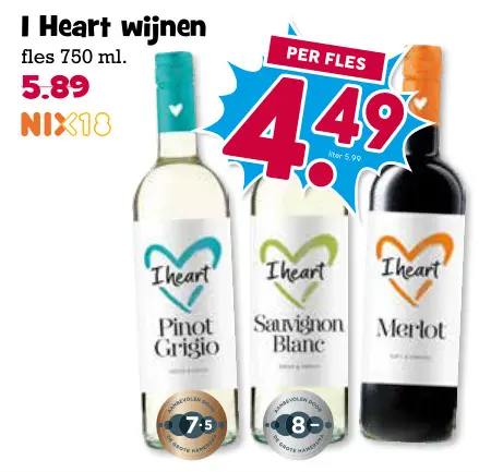 Aanbieding: I Heart wijnen
