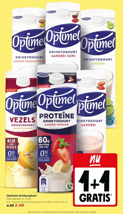 Aanbieding: Optimel drinkyoghurt