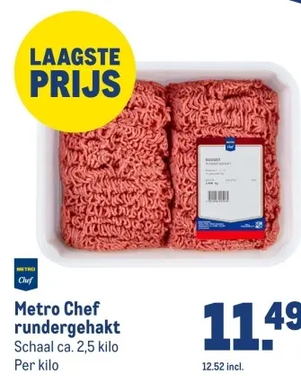 Aanbieding: rundergehakt