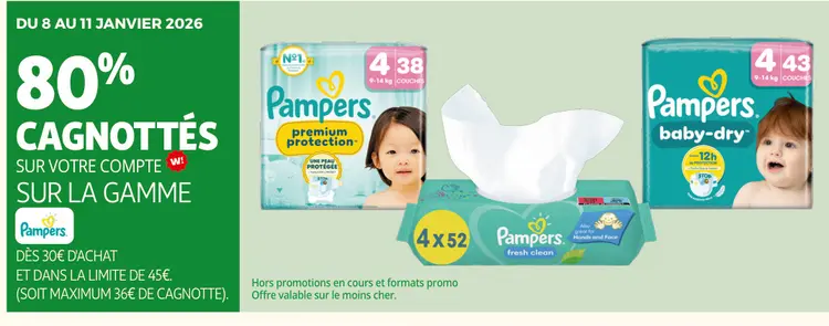 Promotie: Pampers Diapers and Wipes