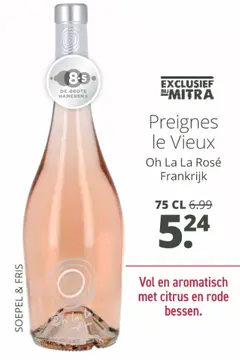 Aanbieding: Preignes le Vieux Oh La La Rosé Frankrijk