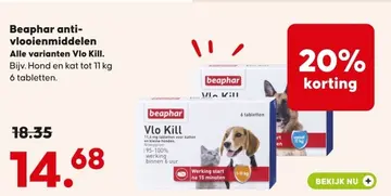 Aanbieding: Beaphar anti-vlooienmiddelen