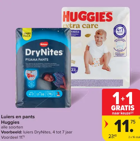 Promotie: Luiers en pants