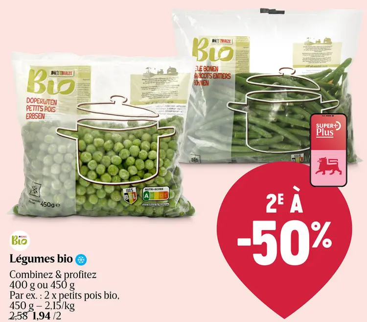 Offre: Légumes bio