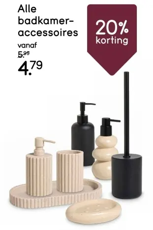 Aanbieding: Alle badkameraccessoires