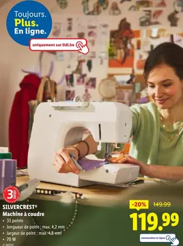 Offre: Machine à coudre