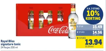 Aanbieding: Royal Bliss signature tonic