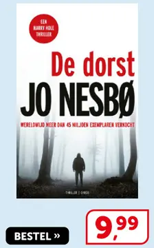 Aanbieding: De dorst JO NESBØ
