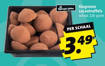 Aanbieding: Slagroom cacaotruffels