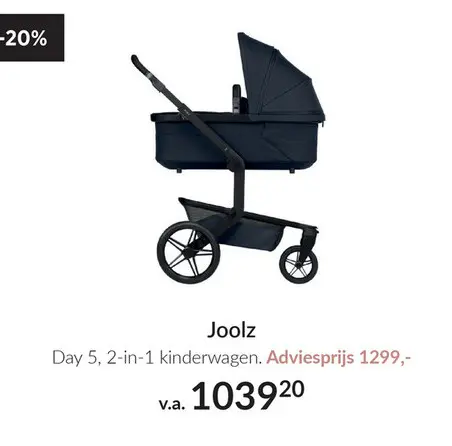 Aanbieding: Day 5, 2-in-1 kinderwagen