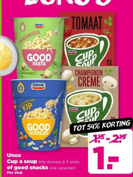 Aanbieding: Cup a soup