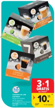 Offre: Capsules de café