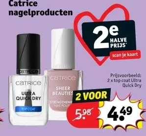 Promotie: nagelproducten