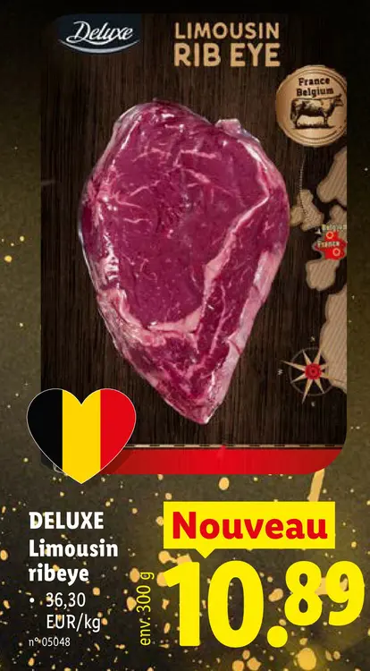 Offre: DELUXE Limousin ribeye