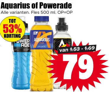 Aanbieding: Aquarius of Powerade