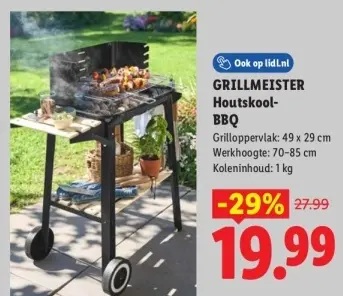 Aanbieding: Houtskool-BBQ