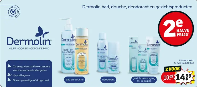 Promotie: Bad, douche, deodorant en gezichtsproducten