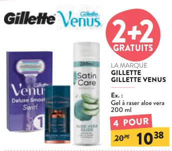 Offre: Gel à raser aloe vera