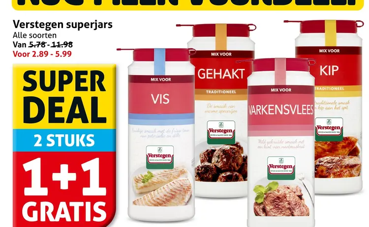 Aanbieding: Verstegen superjars