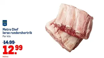 Aanbieding: Metro Chef lerse rundershortrib