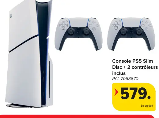 Offre: Console PS5 Slim
