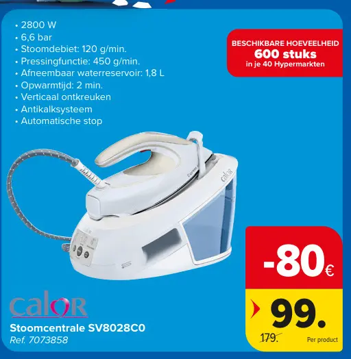 Promotie: Stoomcentrale SV8028C0