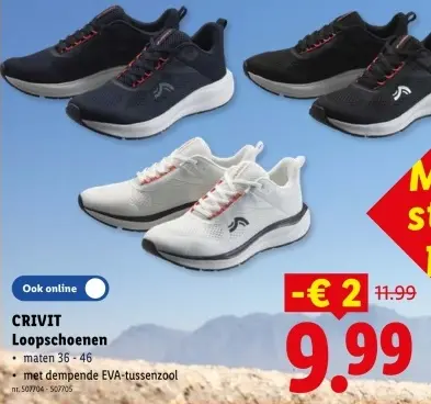 Promotie: Loopschoenen