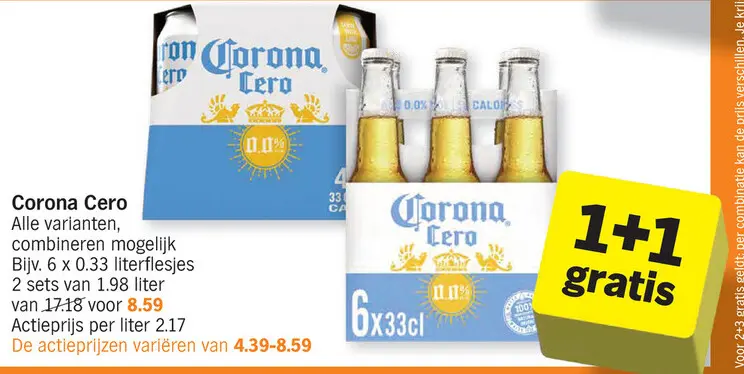 Aanbieding: Corona Cero