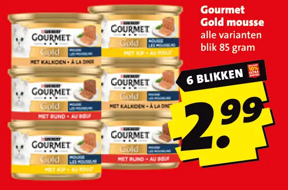 Aanbieding: Gourmet Gold mousse