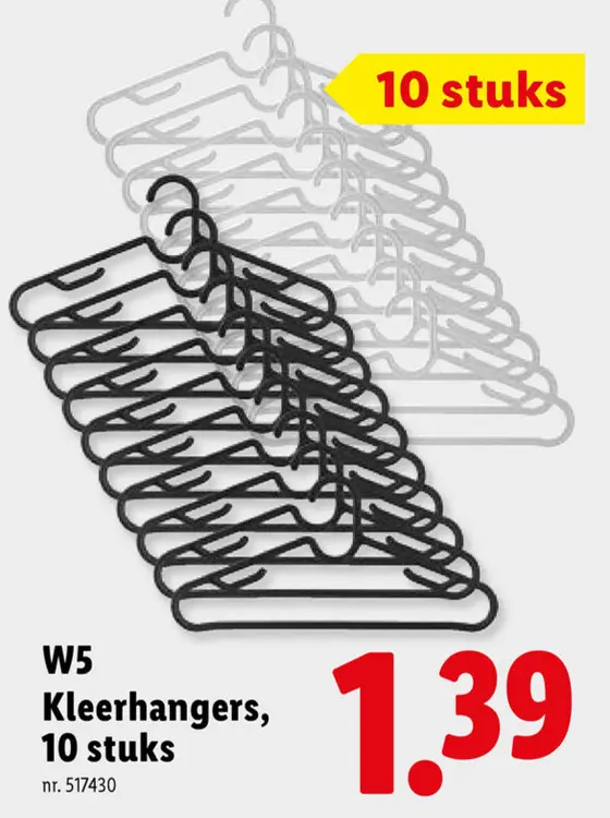 Promotie: Kleerhangers
