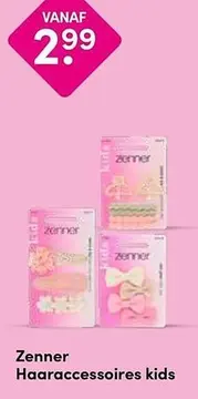 Aanbieding: Zenner Haaraccessoires kids