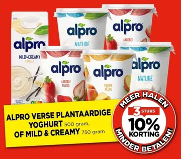 Aanbieding: ALPRO VERSE PLANTAARDIGE YOGHURT OF MILD & CREAMY