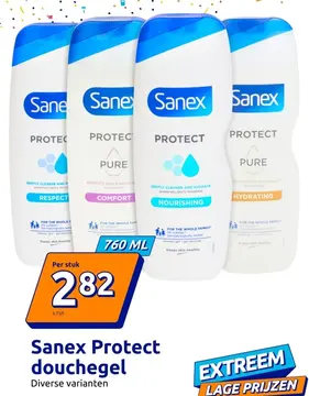 Aanbieding: Sanex Protect douchegel