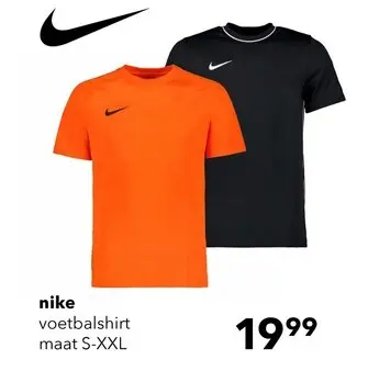 Aanbieding: Dri-FIT Park VIII SS heren sport T-shirt oranje