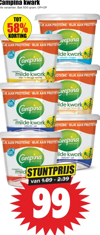 Aanbieding: kwark