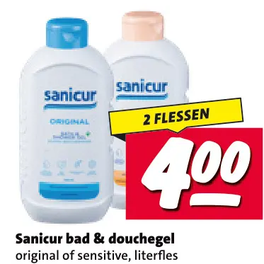 Aanbieding: bad & douchegel