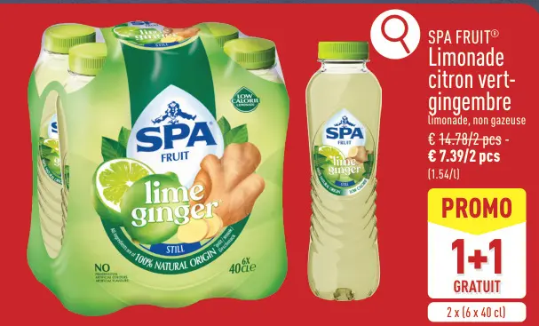 Offre: Limonade citron vert-gingembre