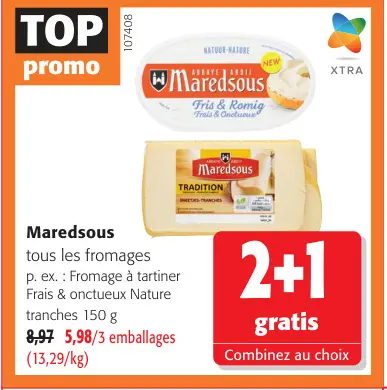 Offre: Fromages