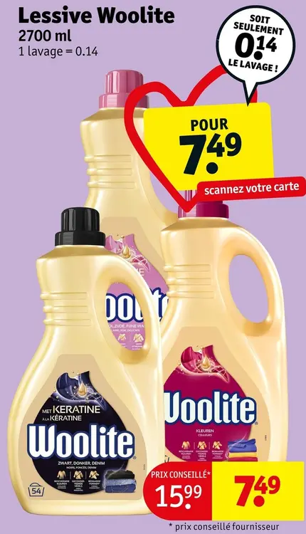Offre: Lessive