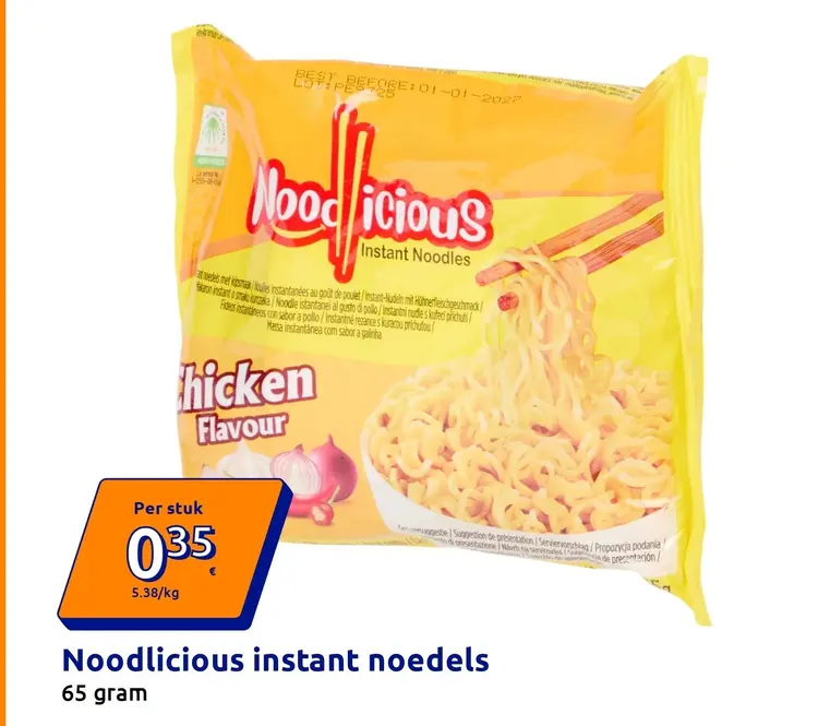 Promotie: Noodlicious instant noedels