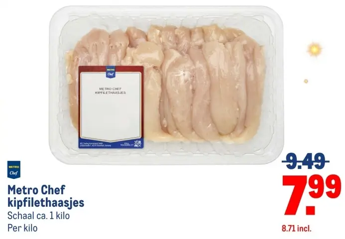 Aanbieding: kipfilethaasjes