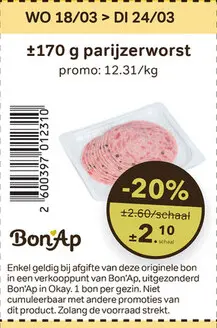 Promotie: Parijzerworst