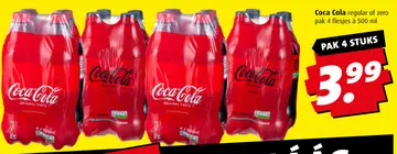 Aanbieding: Coca Cola regular of zero